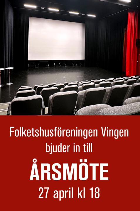 Folketshusföreningen Vingens årsmöte